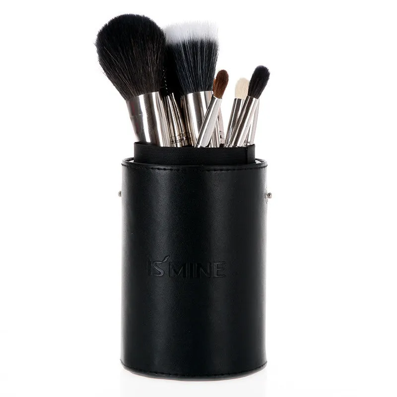 13 pcs Professional Portable makeup brushes make up brushes Set Cosmetic Brushes Kit Makeup Tools with Cup holder Case-Hot Sale-TOP Quality!-[Free Shipping]