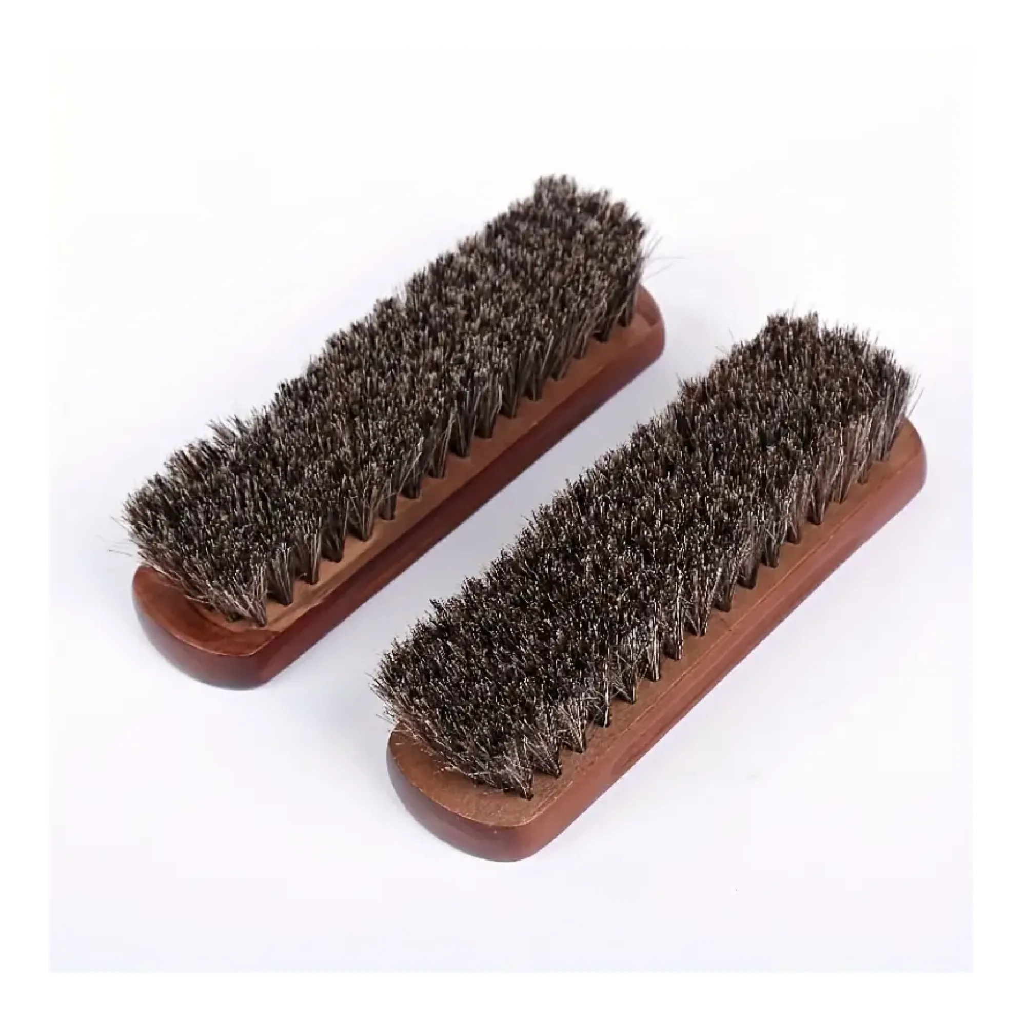 1pc Horse Hair Shoe Brushes, Cleaning Polishing, Leather Care Protecting For Shoes Boots, Oil Polishing Cleaning Dust Brush