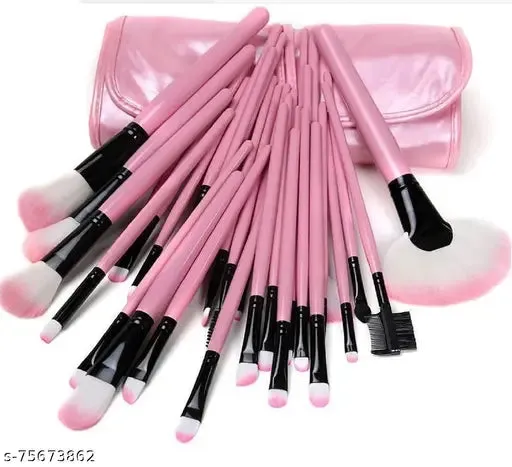 24pcs Eyeshadow Makeup Brushes with Pouch