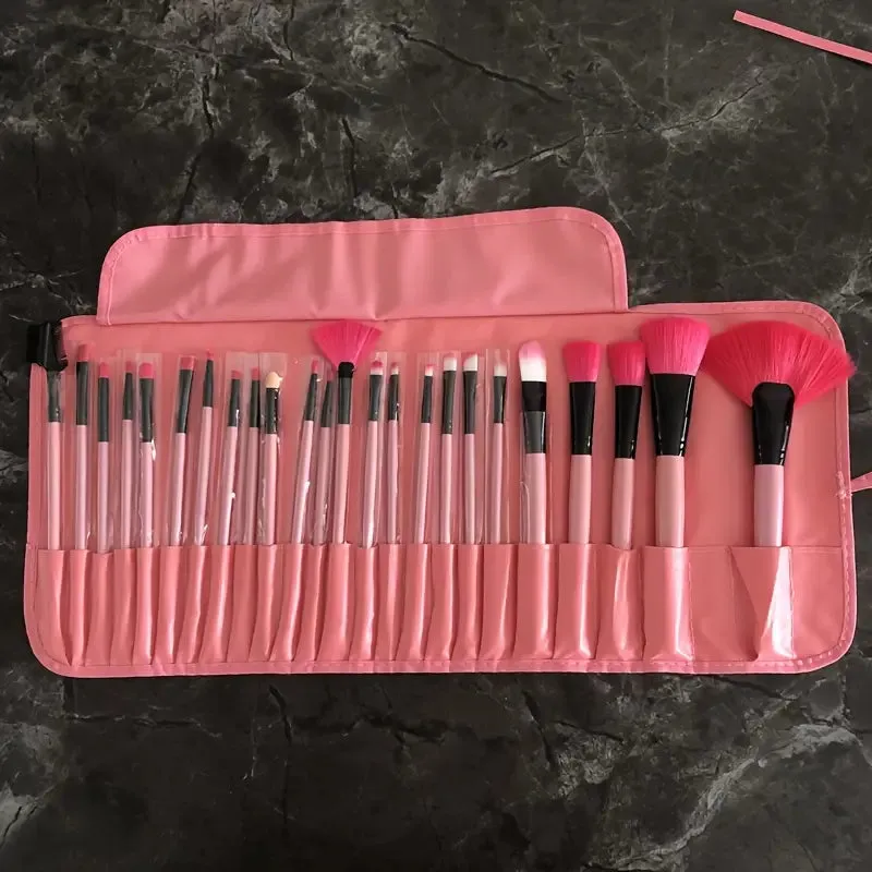 24pcs Eyeshadow Makeup Brushes with Pouch