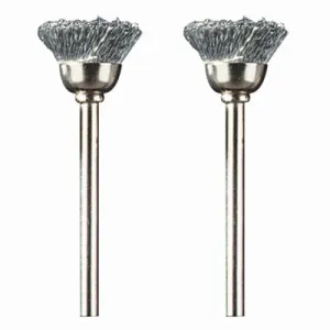 2PK 1/2" Carb STL Brush