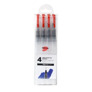 4-Pack Water Reservoir Brushes - Flat