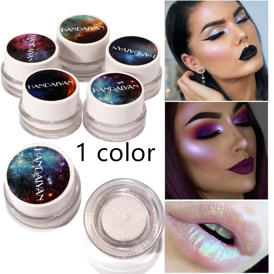 5 Colors Aurora Chameleon Shimmer And Shift Rainbow Highlighting Cream