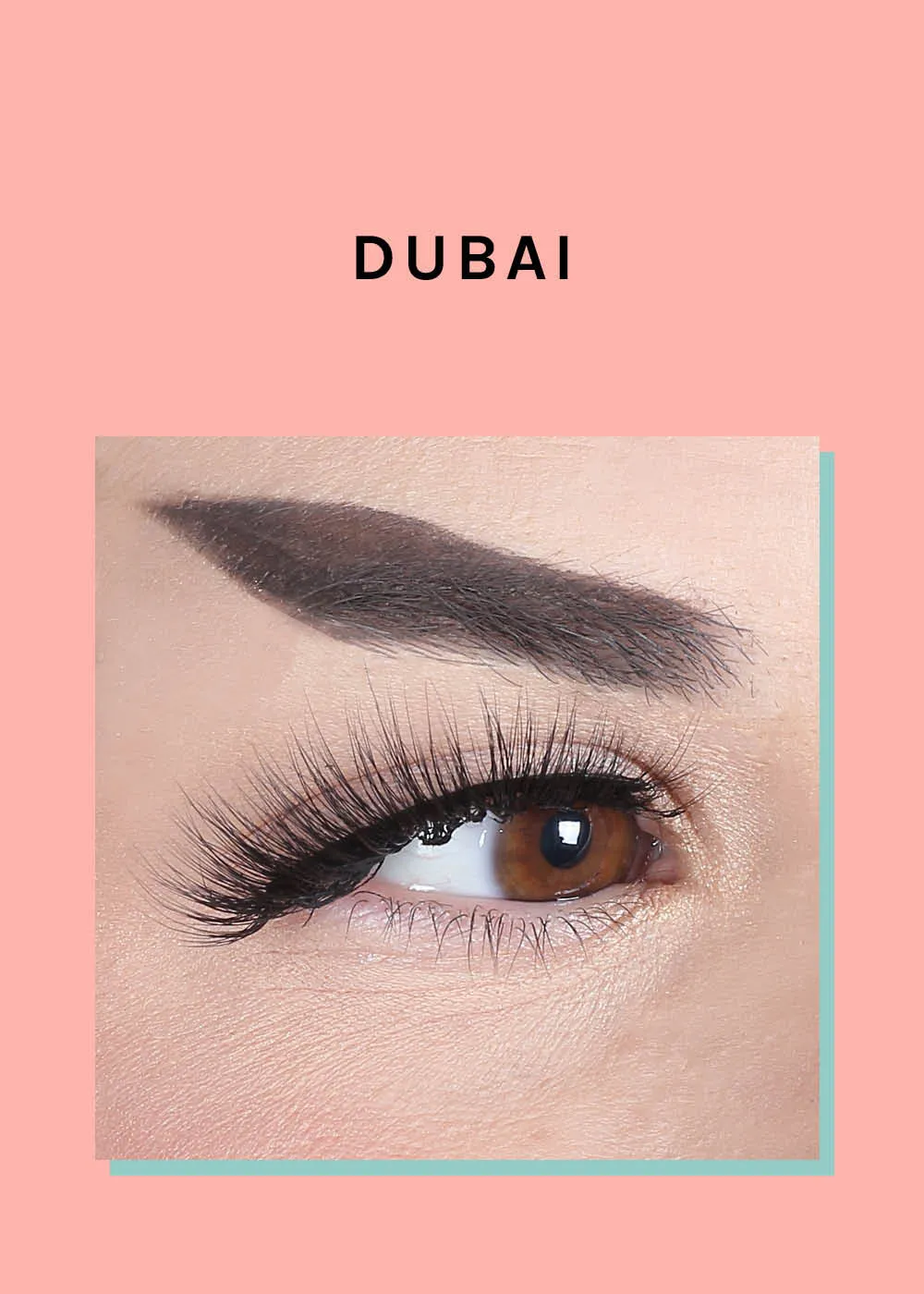 A  Glam 3D Faux Mink Lashes - Dubai