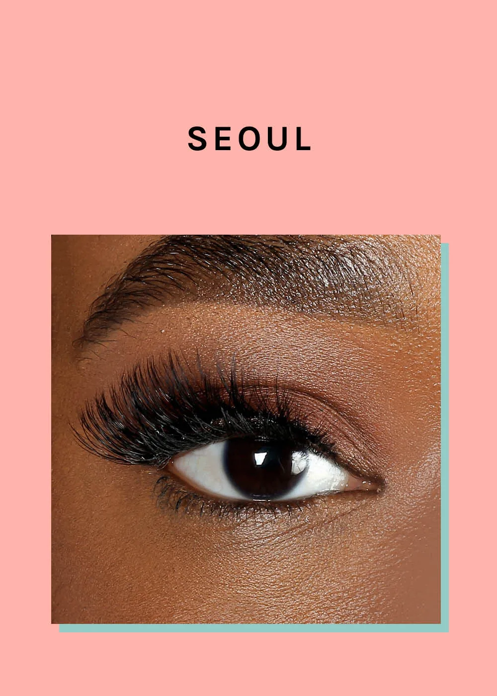 A  Glam 3D Faux Mink Lashes - Seoul