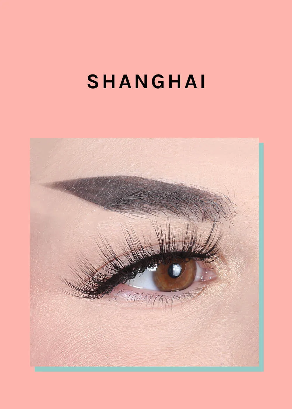 A  Glam 3D Faux Mink Lashes - Shanghai