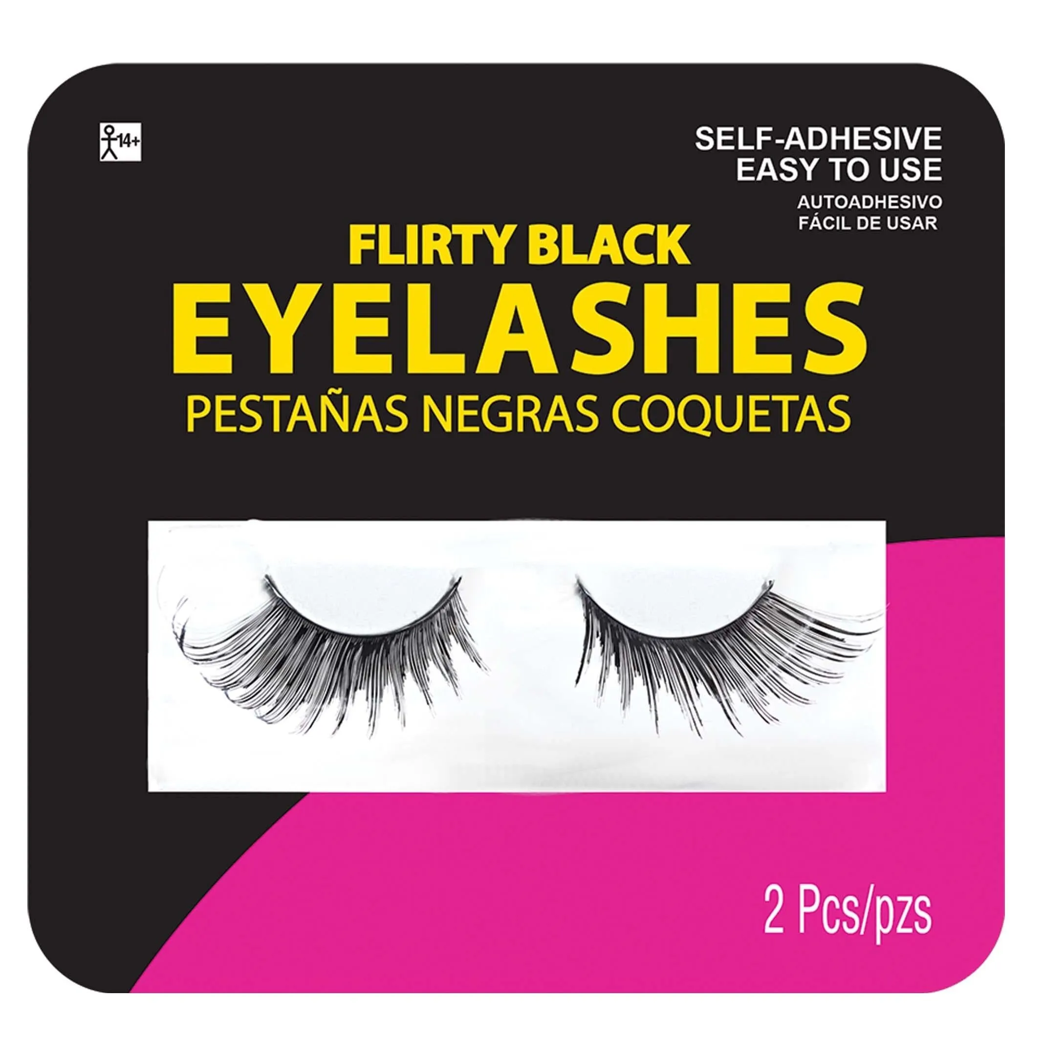 Adult Flirty Black Eyelashes