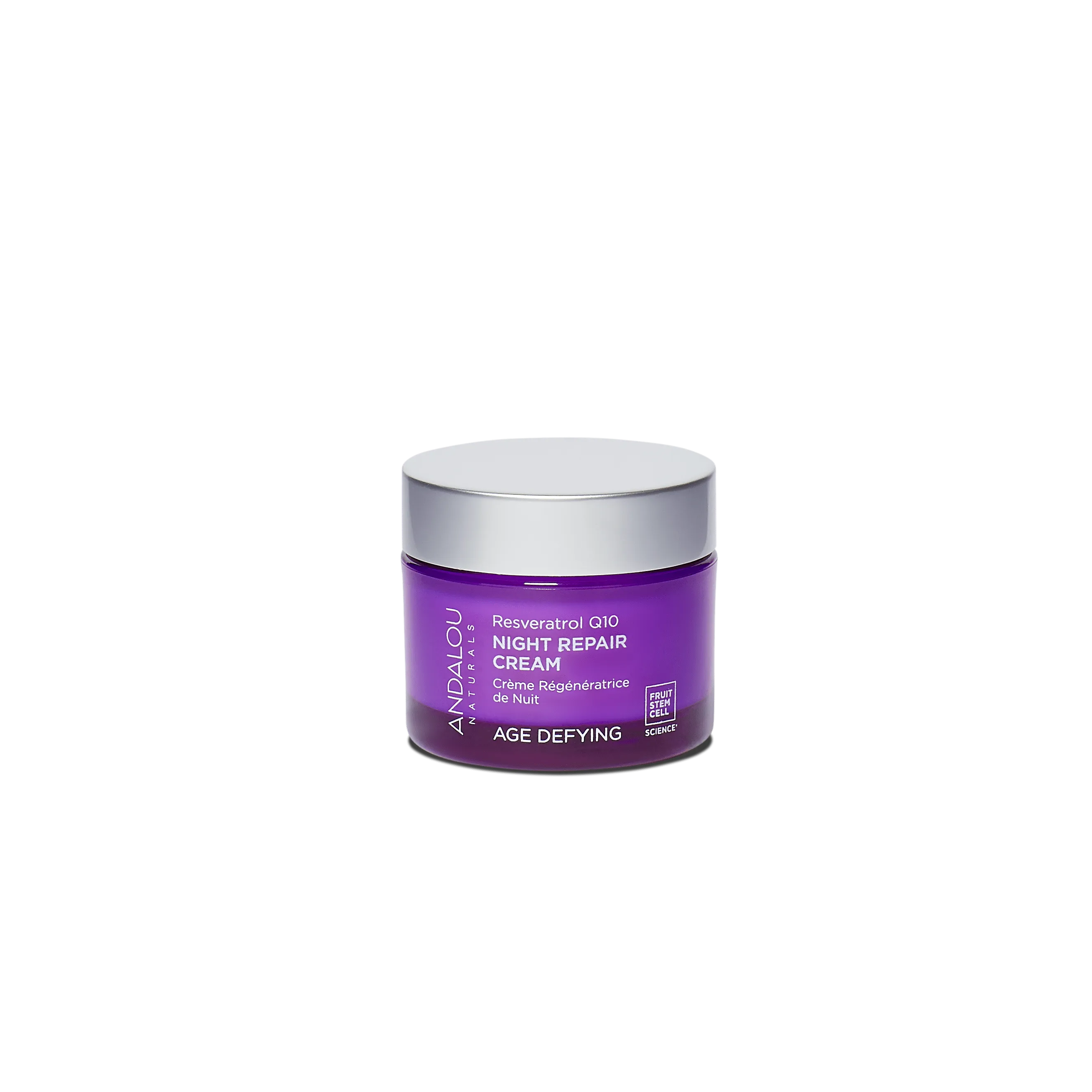 Andalou Resveratrol Q10 Night Repair Cream, 50ml