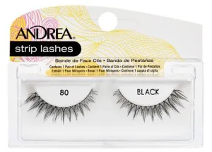 Andrea Lash Strip Black 80