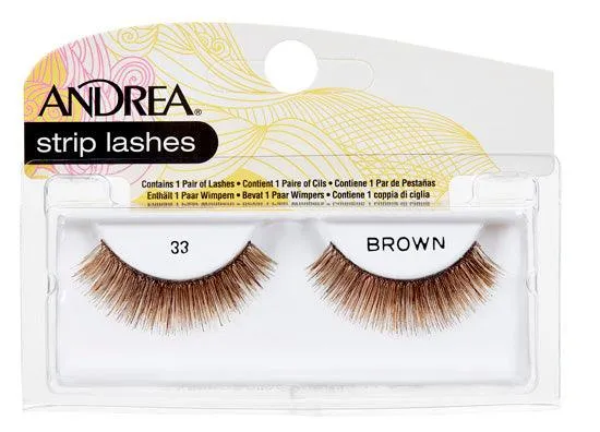 Andrea Lash Strip Brown