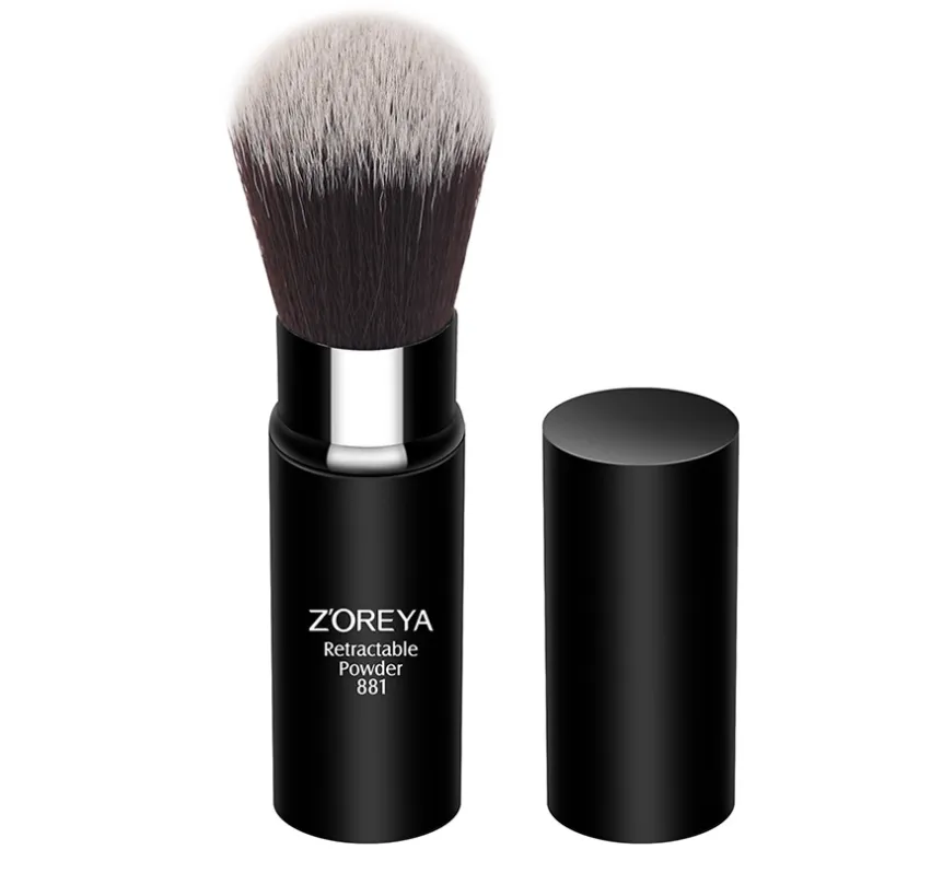 Artificial fiber makeup brush