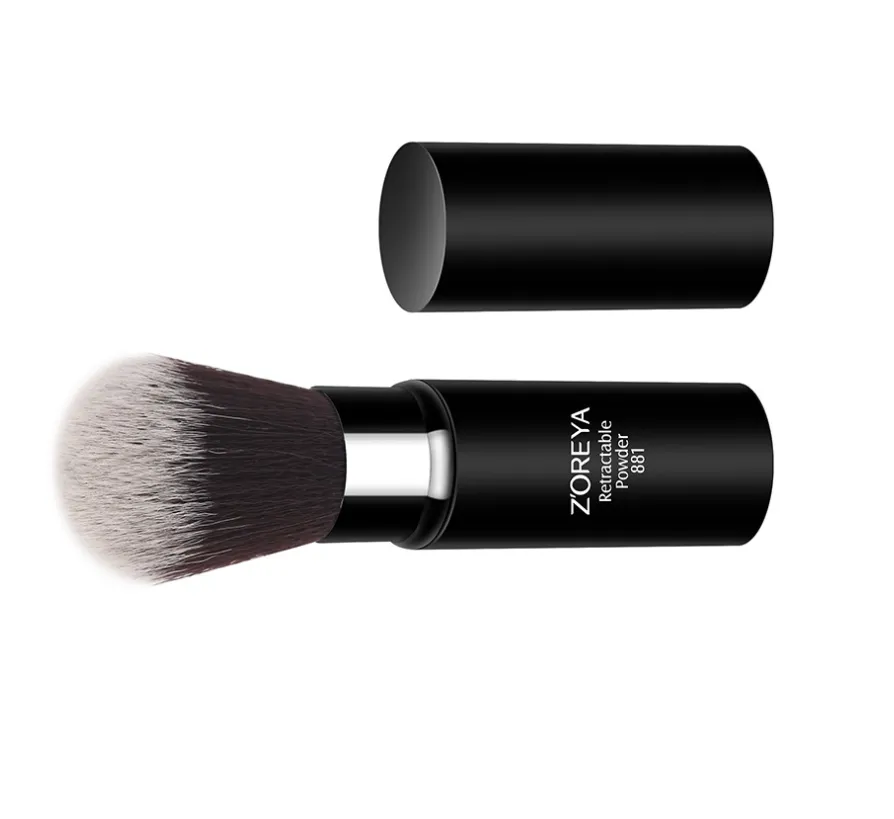 Artificial fiber makeup brush