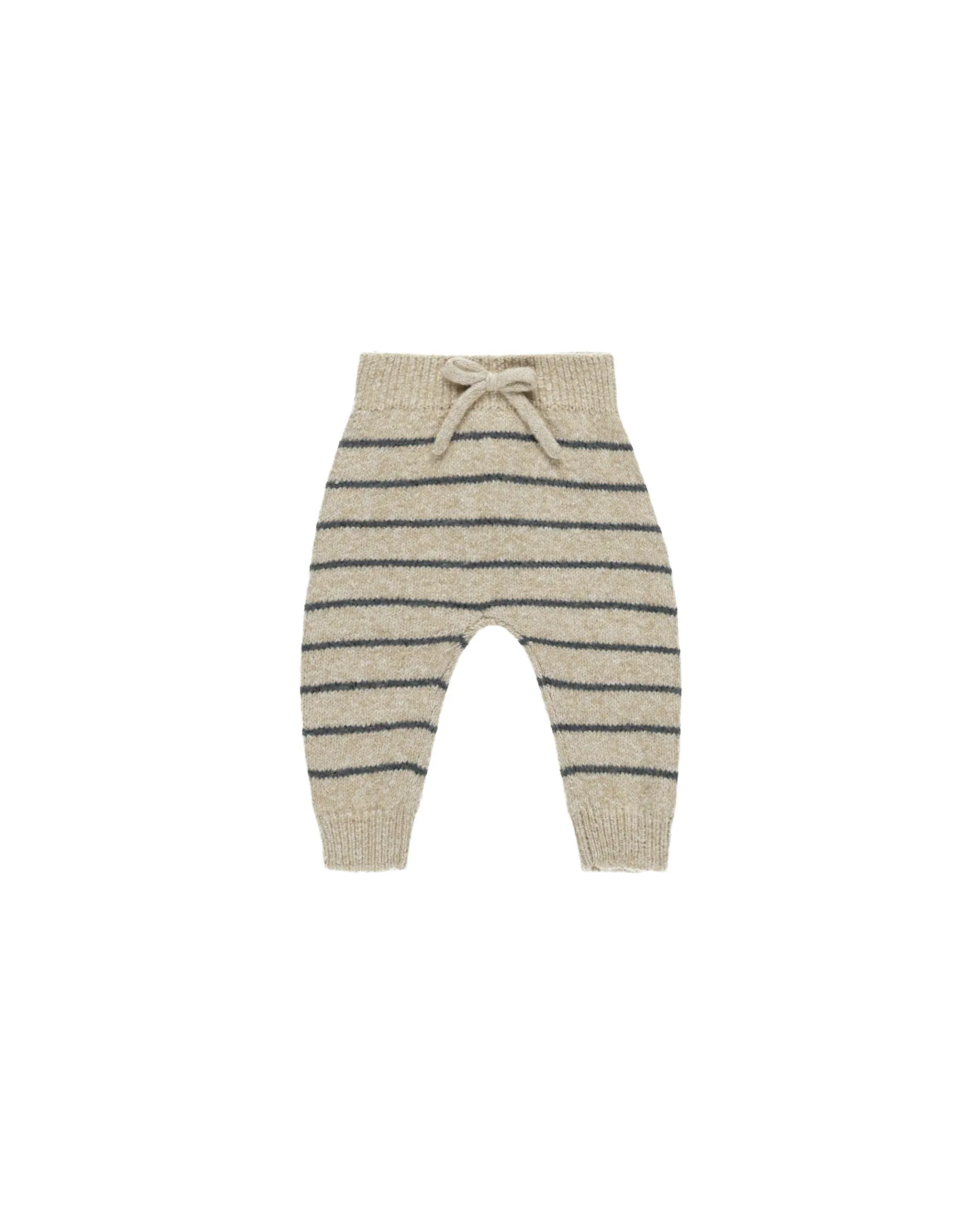 Baby Boys Sets | 2PCS: Ace Sweater Set- Indigo Stripe | Quincy Mae