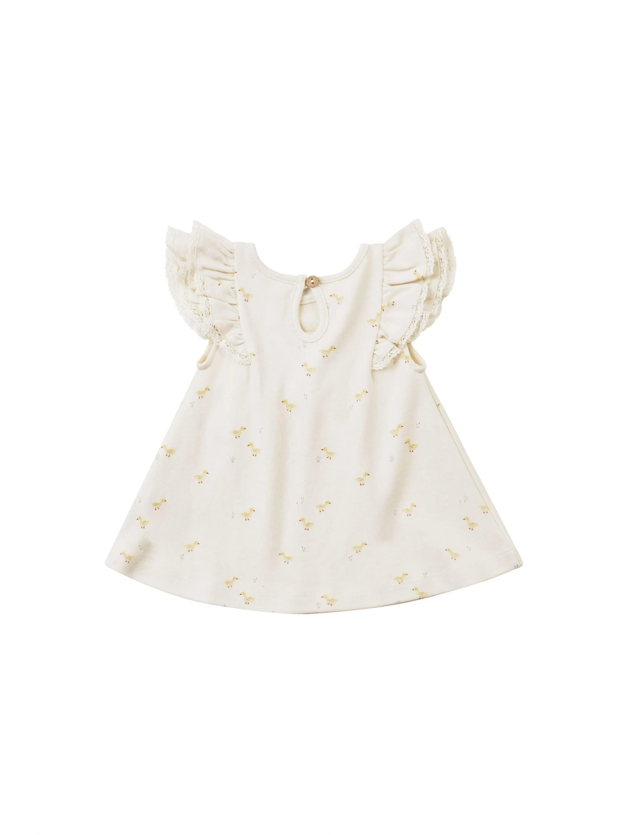 Baby Dress | Ducks Flutter Dress | Quincy Mae