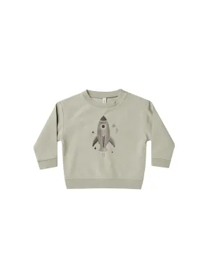 Baby Sweatshirt | Spaceship | Quincy Mae