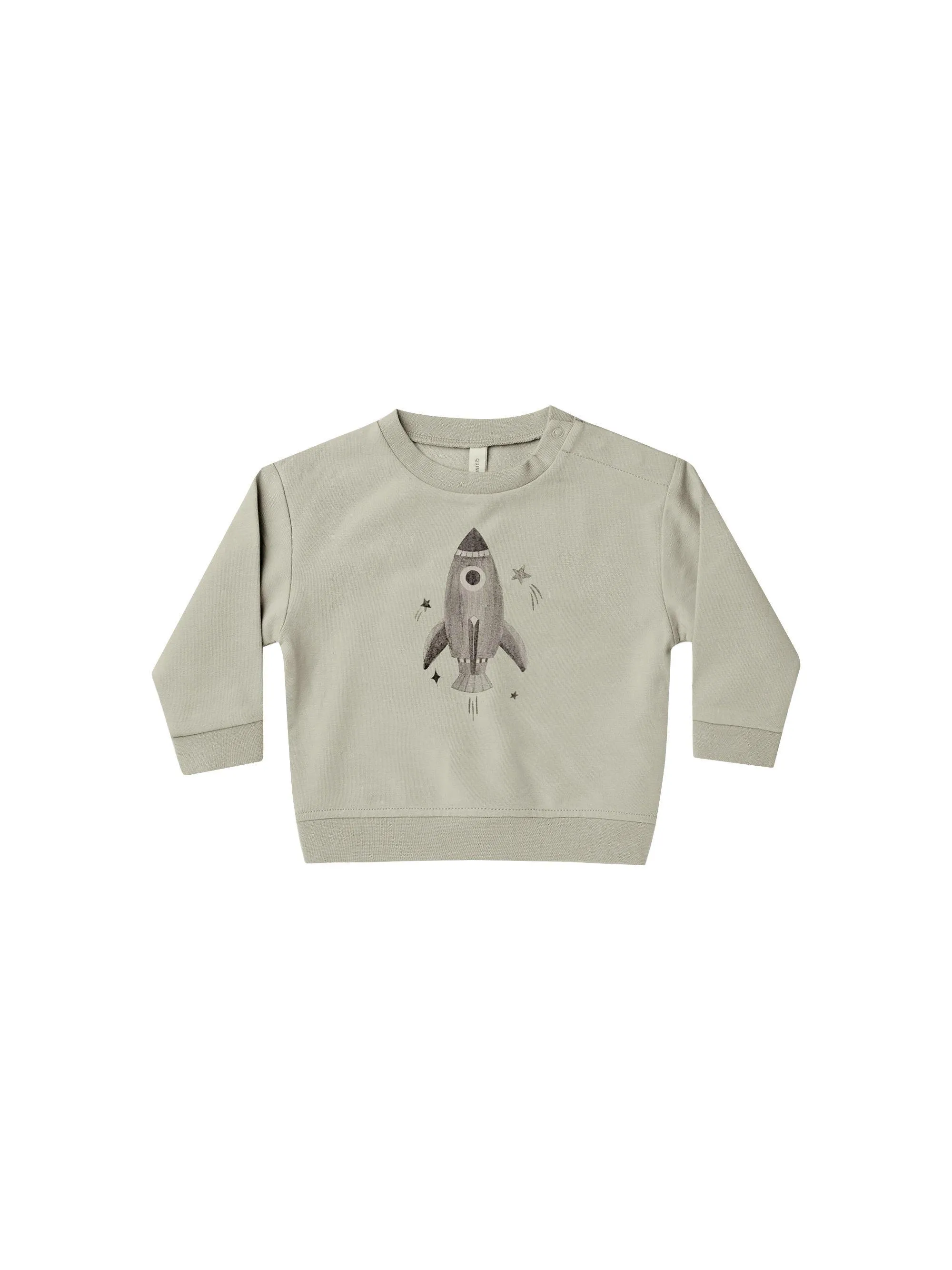 Baby Sweatshirt | Spaceship | Quincy Mae