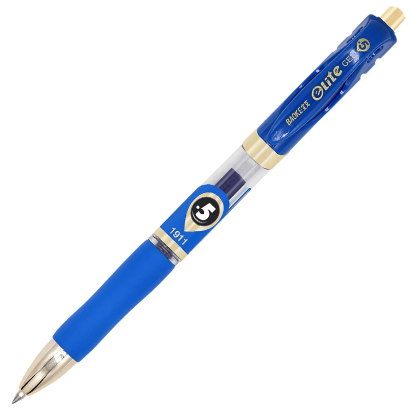 Baoke 0.5mm Blue Ink Gel Pen (PC 1911- Pack of 2)