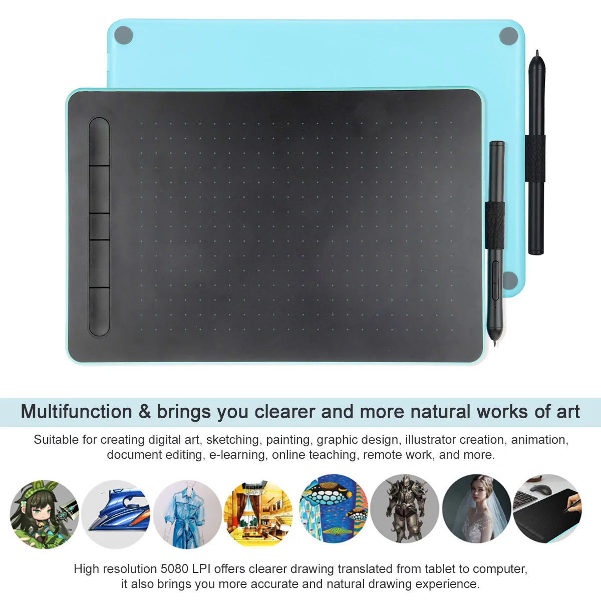 CASE U Graphics Tablet  (12 Inch) - Blue