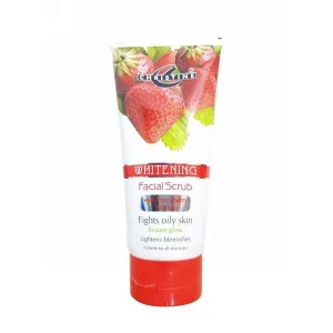 CHRISTINE WHITENING FACIAL SCRUB WITH STRAWBERRY EXTRACT 150G