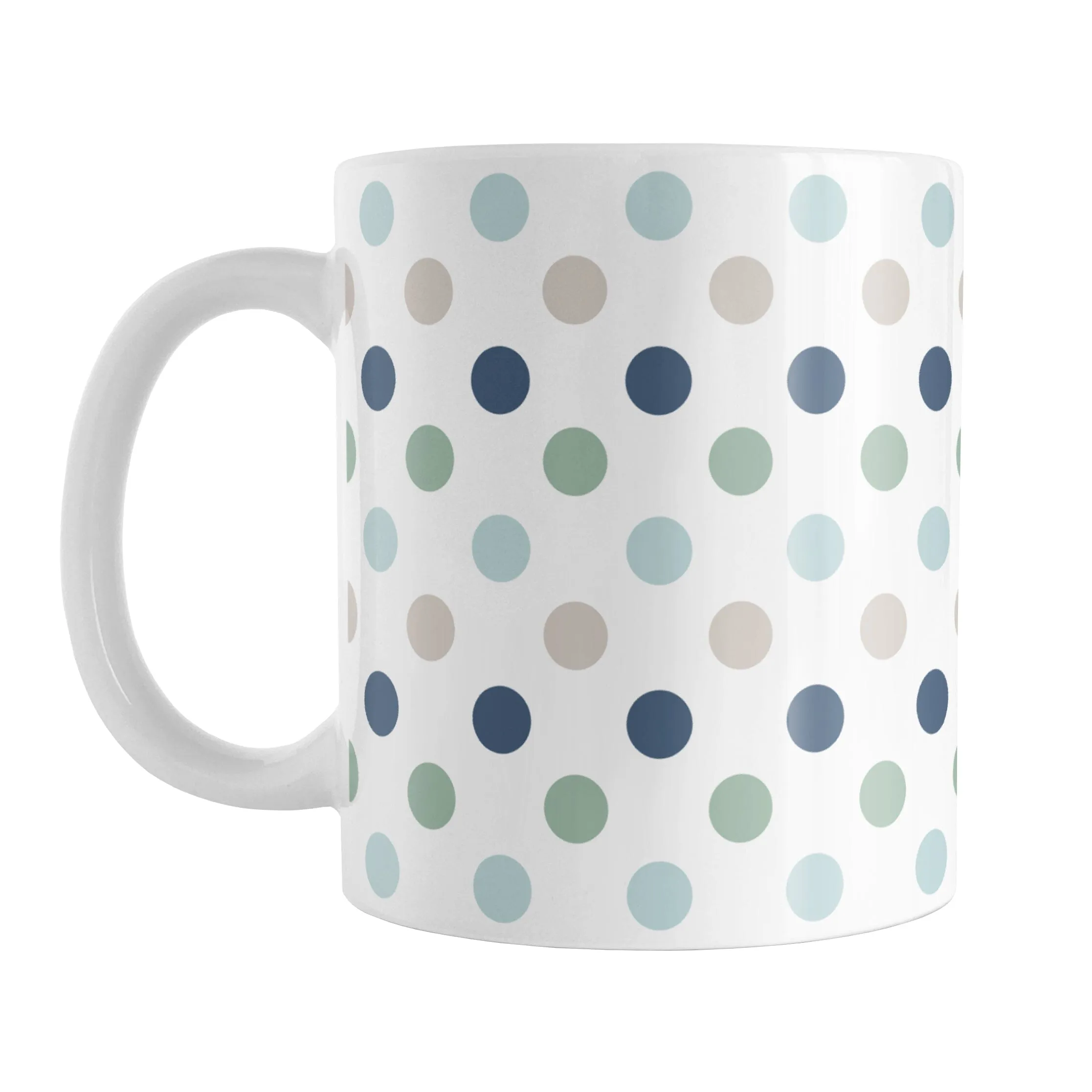 Coastal Polka Dots Mug