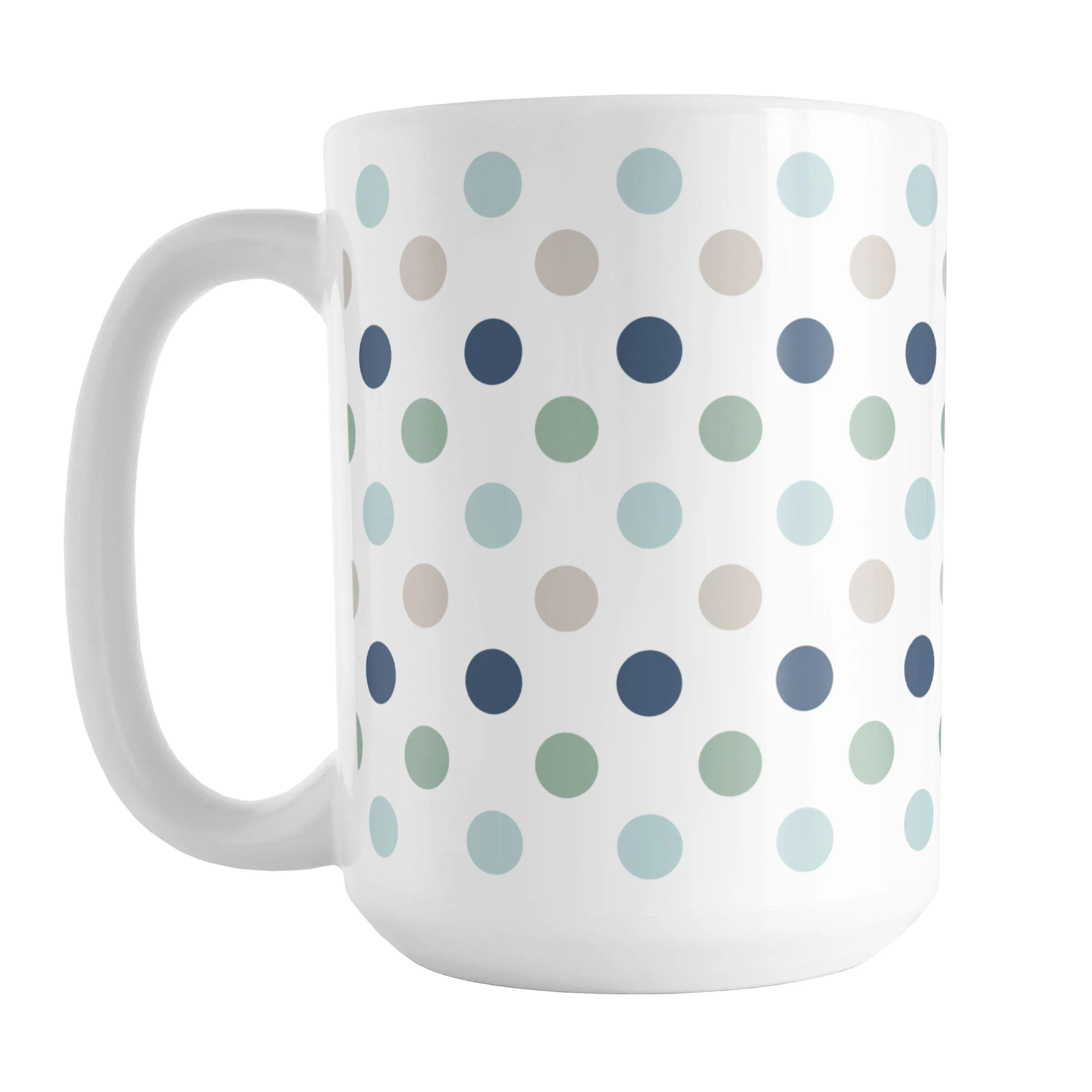 Coastal Polka Dots Mug