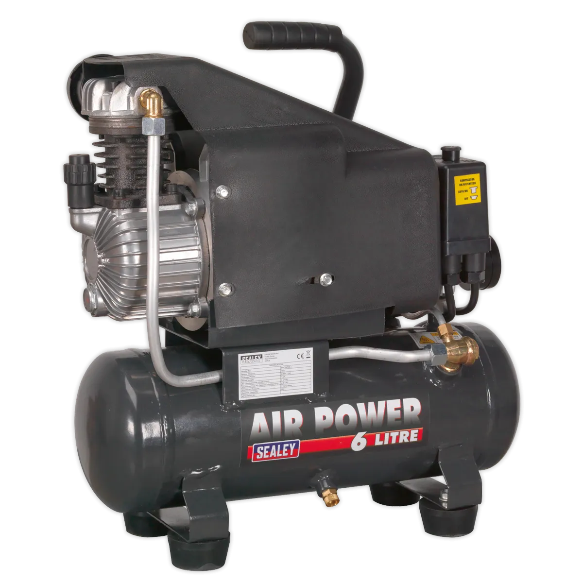 Compressor 6L Direct Drive 1hp