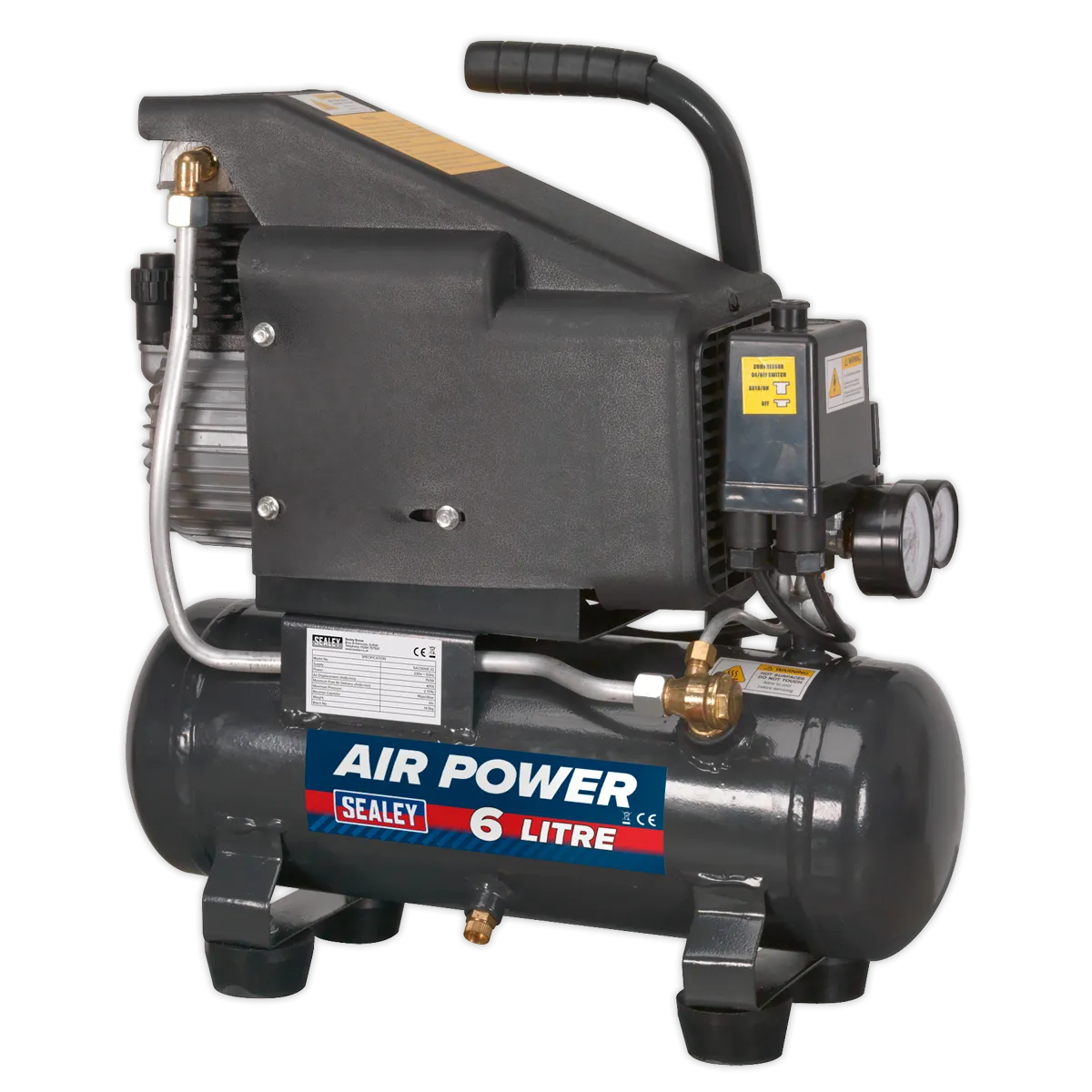 Compressor 6L Direct Drive 1hp