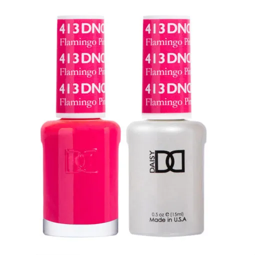 DND Gel & Polish Duo  413 Flamingo Pink