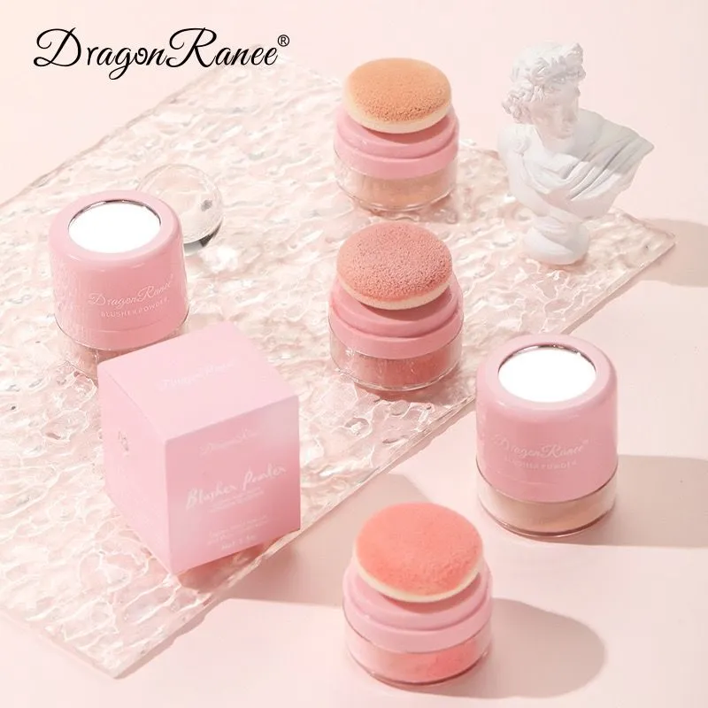 Dragon Ranee Natural Light & Soft Face & cheeks Blusher Powder Long Lasting Highly Pigmented Cushion Blushers DR51