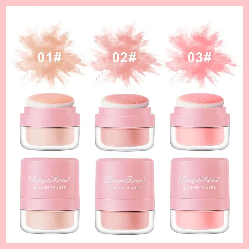 Dragon Ranee Natural Light & Soft Face & cheeks Blusher Powder Long Lasting Highly Pigmented Cushion Blushers DR51