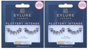 EYLURE Fluttery Intense Exaggerate Long False Lashes - No. 141- 2 PACK