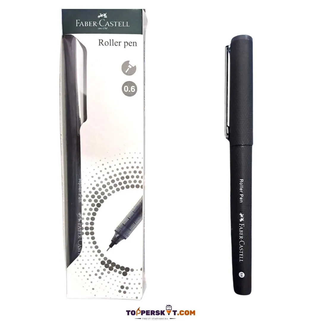 Faber-castell Roller Gel Pen - Black ( Pack of 1 )