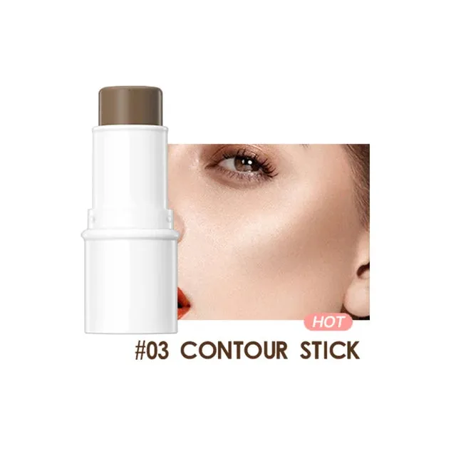 Face Makeup Bronzer Stick Cream Rouge Tint Contouring Makeup Cosmetic Highlighter Bronzer Pen Women Face Illuminator 7.2g