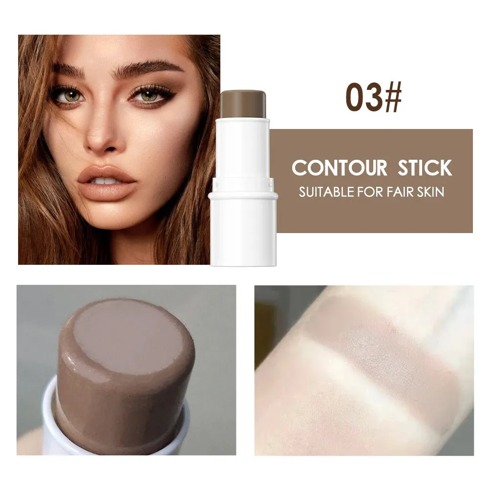 Face Makeup Bronzer Stick Cream Rouge Tint Contouring Makeup Cosmetic Highlighter Bronzer Pen Women Face Illuminator 7.2g