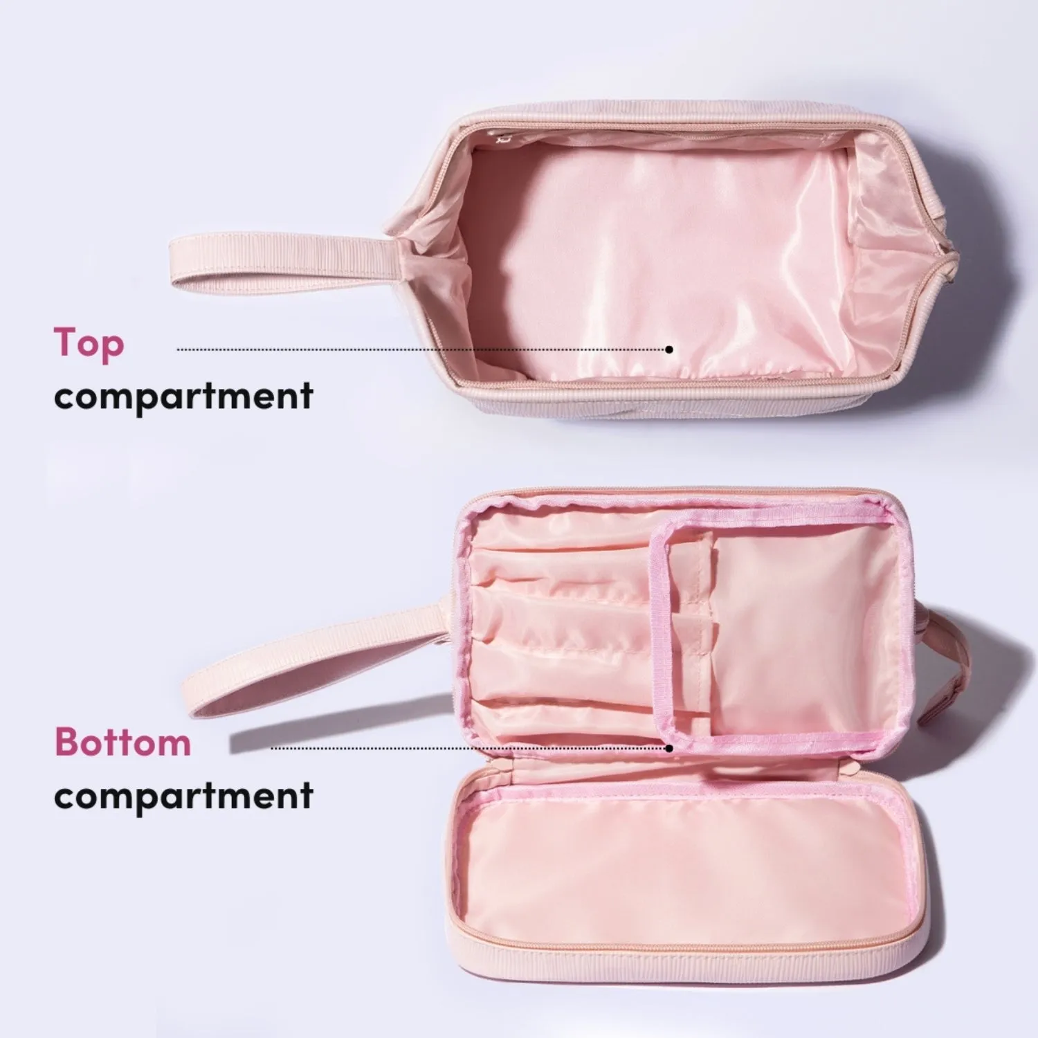 Fancii Macy 2-in-1 Makeup Bag