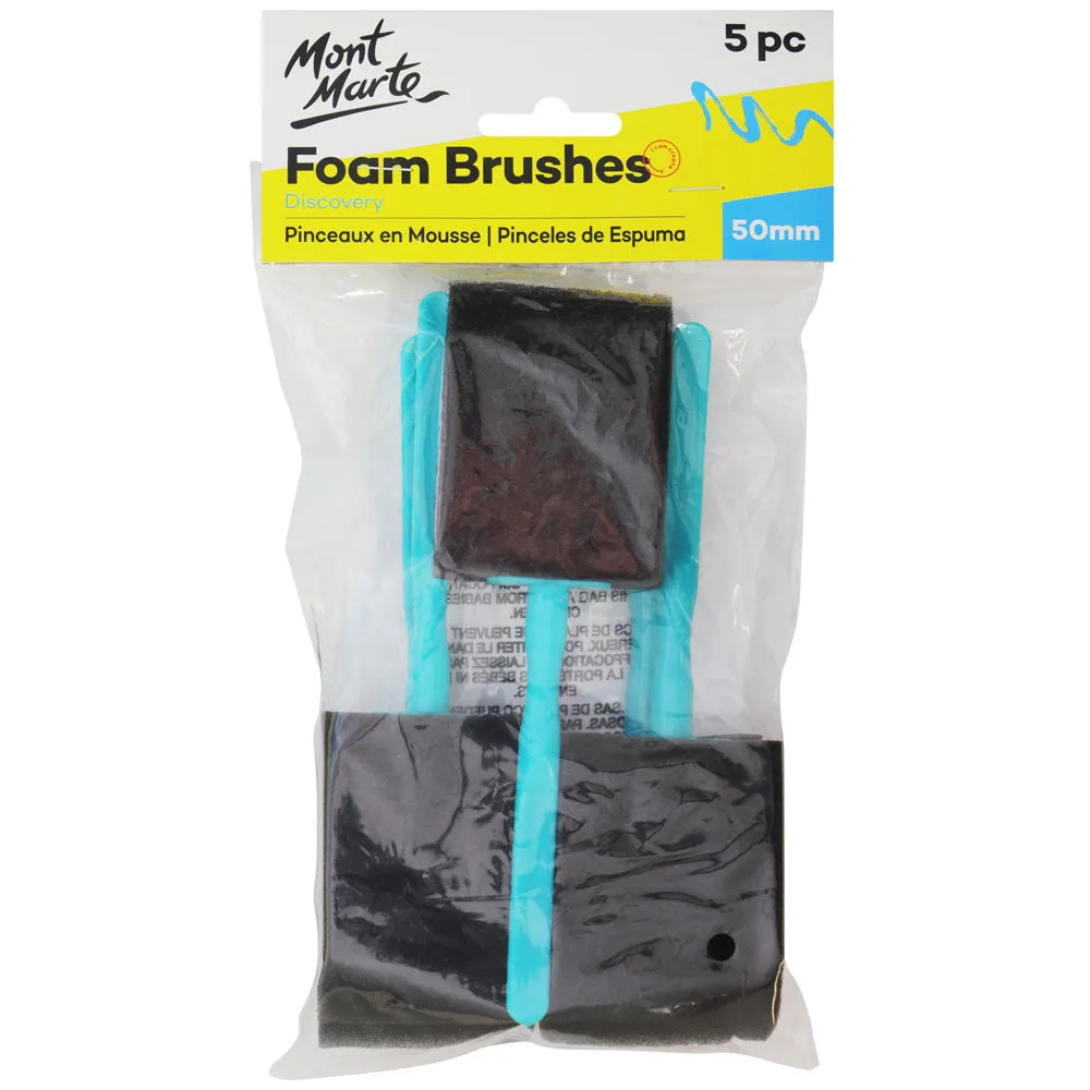 Foam Brushes Discovery 50mm (1.9in) 5pc