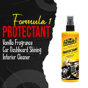 Formula 1 Protectant Vanilla Fragrance 295 ML - Car Dashboard Shining Interior Cleaner