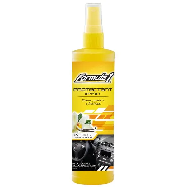 Formula 1 Protectant Vanilla Fragrance 295 ML - Car Dashboard Shining Interior Cleaner