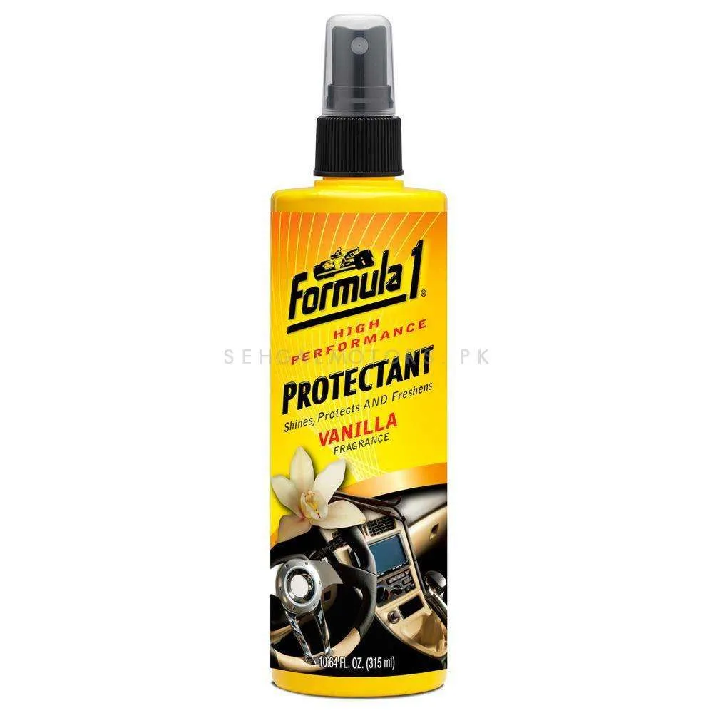 Formula 1 Protectant Vanilla Fragrance 295 ML - Car Dashboard Shining Interior Cleaner