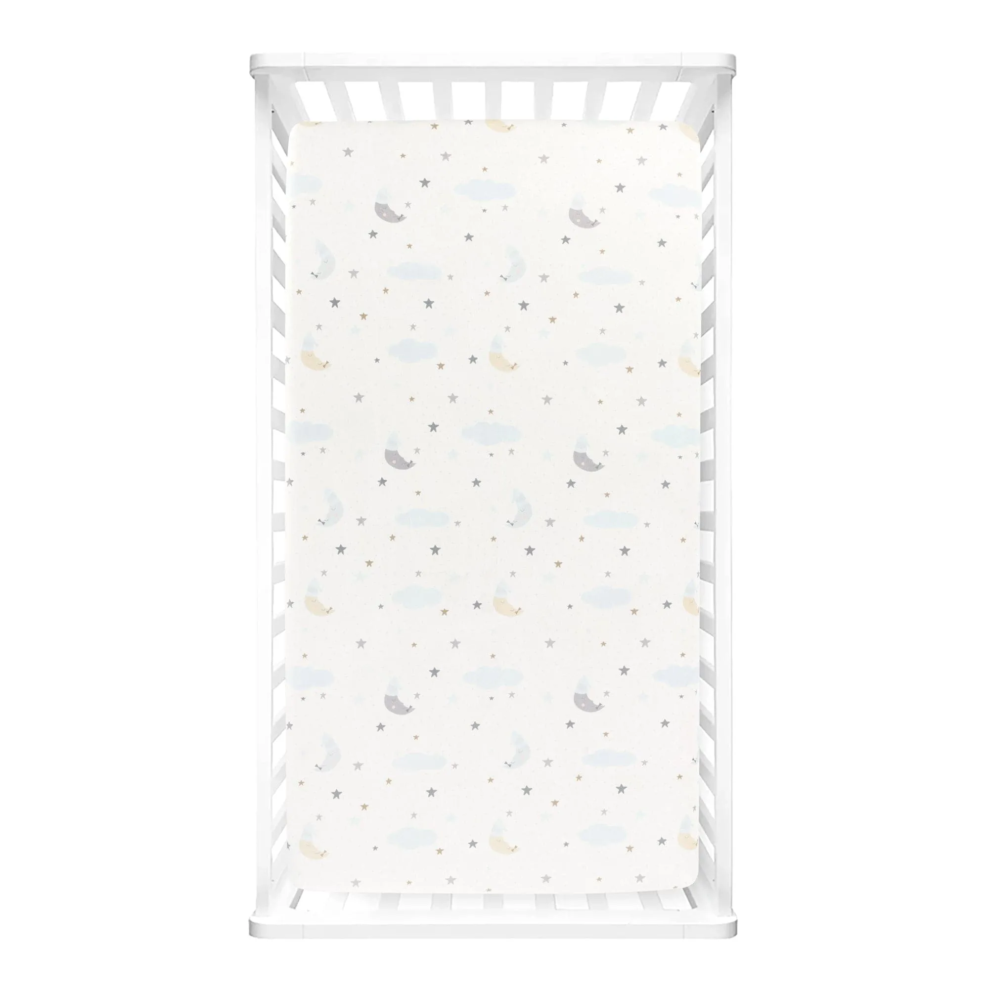 Goodnight Little Moon Soft & Plush Fitted Crib Sheet