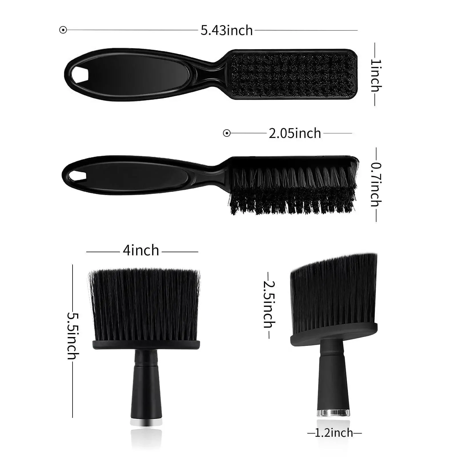 Hair Clipper Maintenance Kit: Professional Barber Brush Cleaning Set