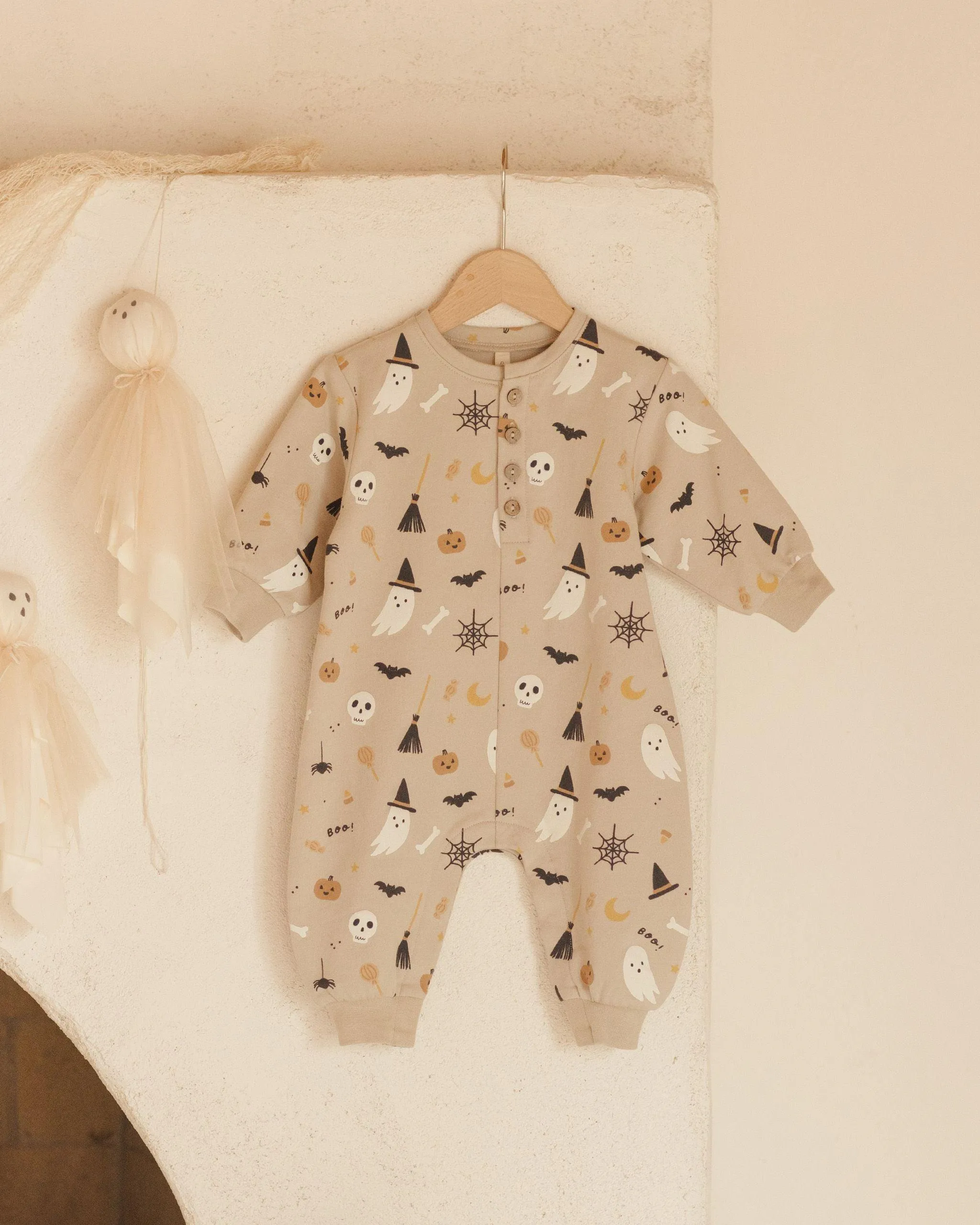 Halloween Jumpsuit and Romper | Relaxed Fleece- Halloween | Quincy Mae