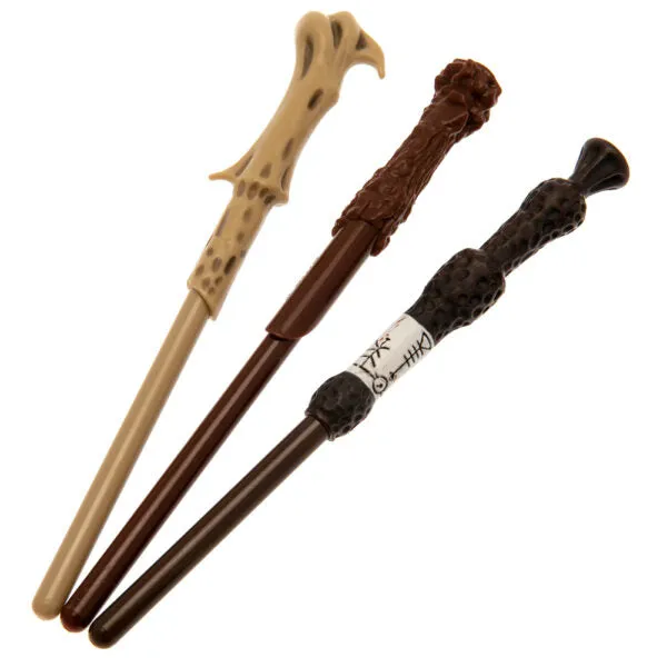 Harry Potter Triple Wand Pen Set