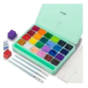 HIMI Gouache | Paint Set | 24 Colors x 30ml | 1oz