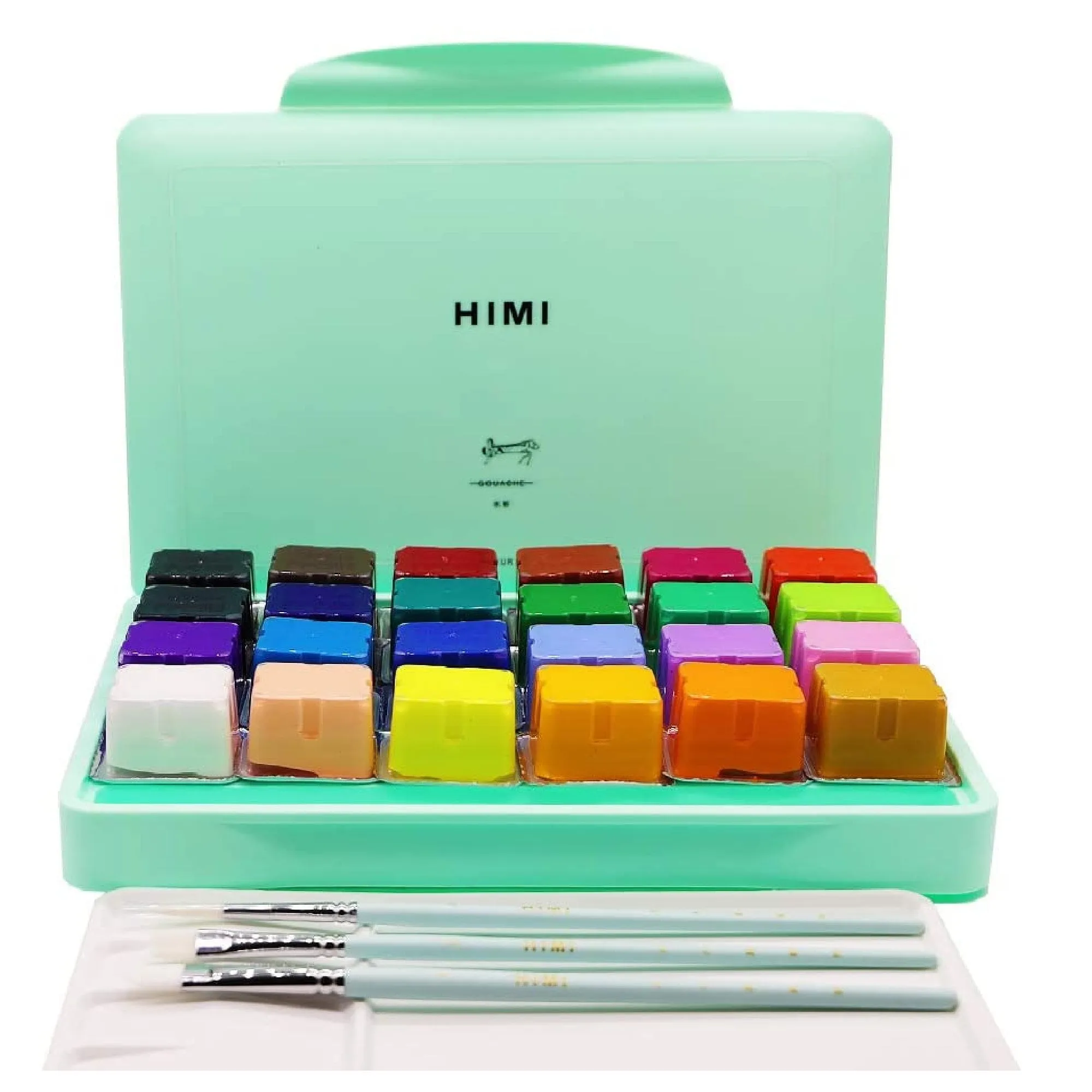 HIMI Gouache | Paint Set | 24 Colors x 30ml | 1oz