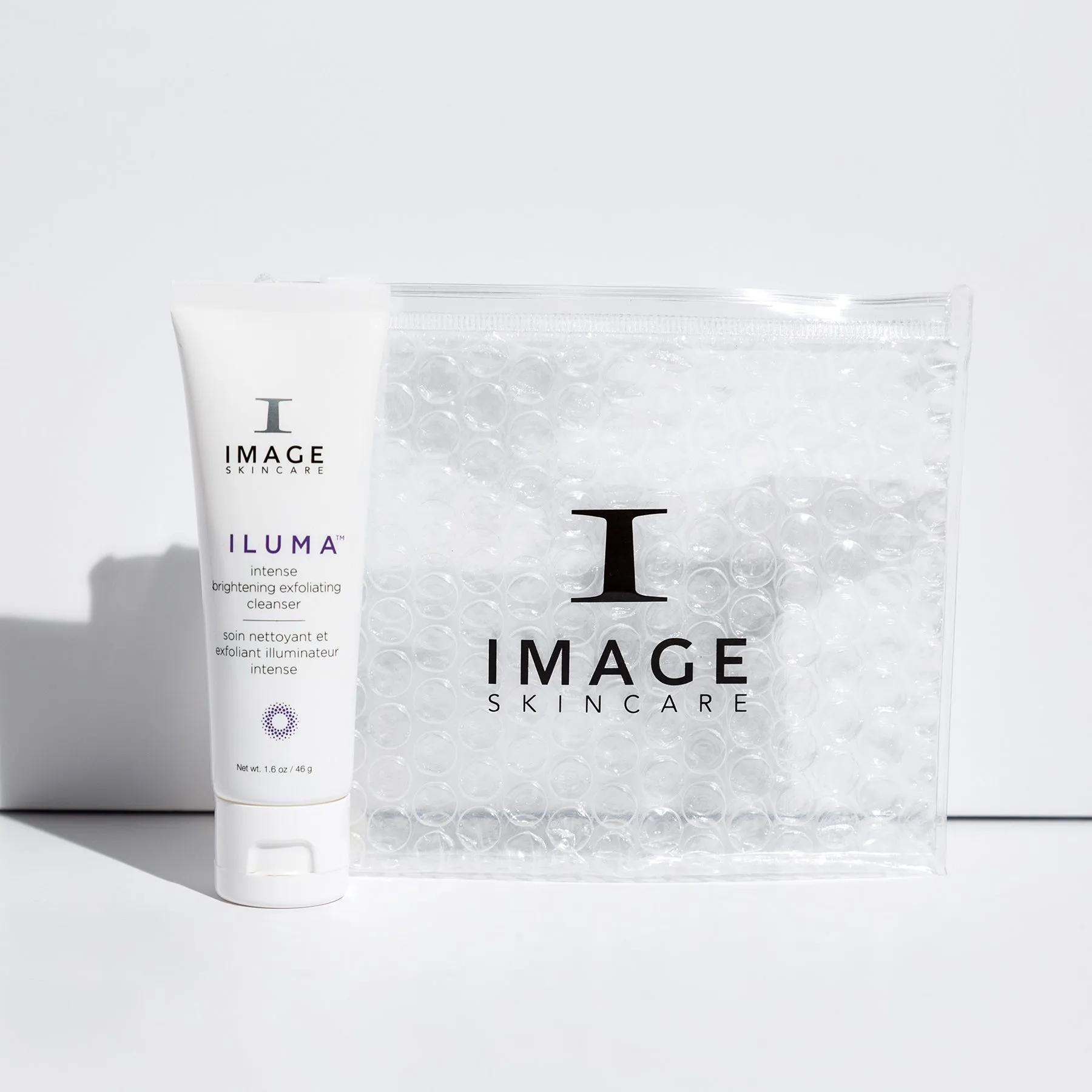 ILUMA intense brightening exfoliating cleanser (travel-size)