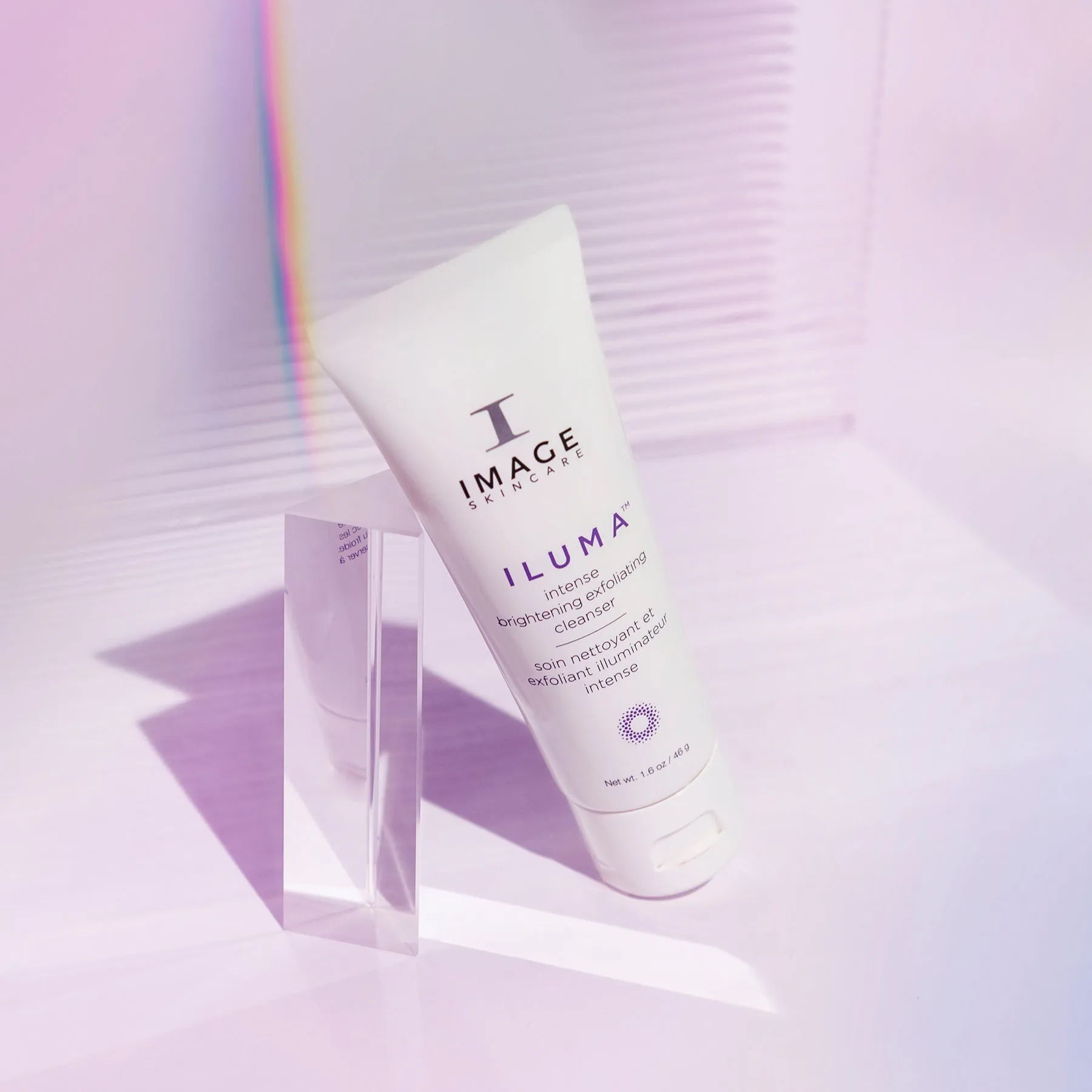 ILUMA intense brightening exfoliating cleanser (travel-size)