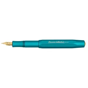 Kaweco Collection AL Sport Fountain Pen - Iguana Blue Broad