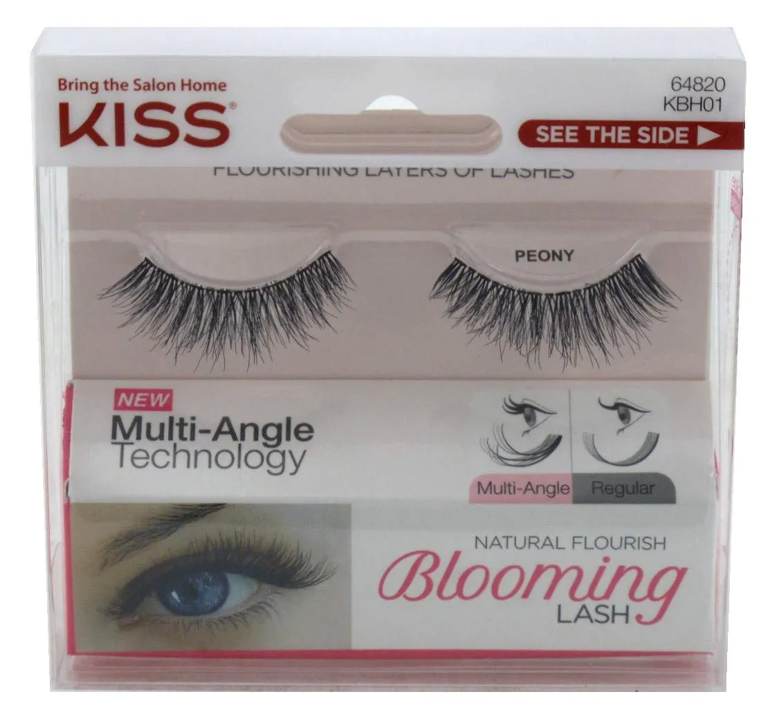 KISS - Blooming Lashes Natural Flourish Peony - 1 Count