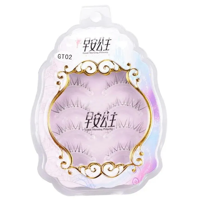 Korean Cosplay Wispy False Eyelashes - Luxurious, Lightweight, and Reusable for Stunning Looks